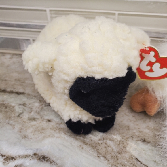 Rare 1990 Gonga the Gorilla and 1995 wooly the sheep TY beanie babies - Picture 2 of 9